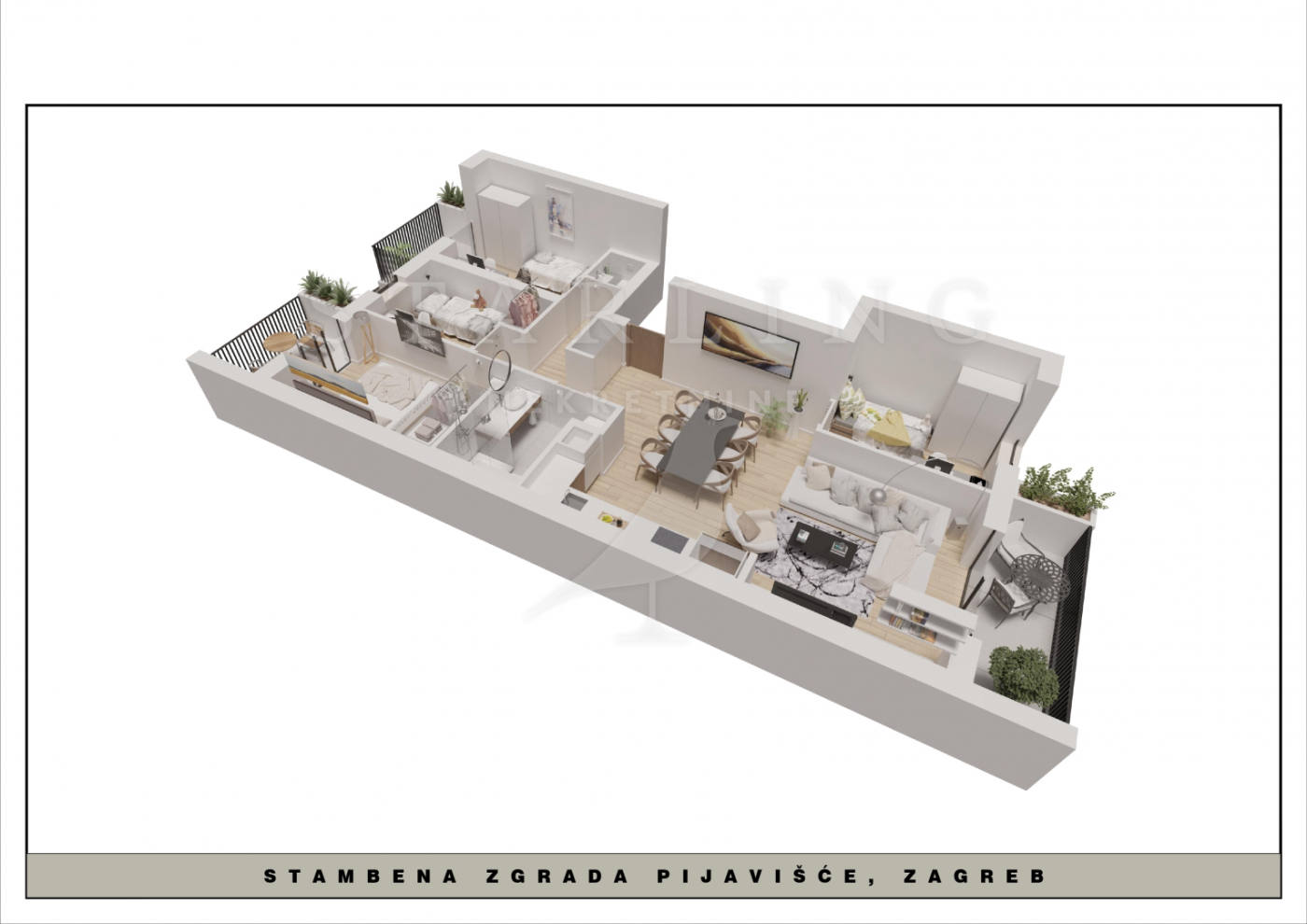 Квартира, 1001 м², 230 542$ — FAKTOR